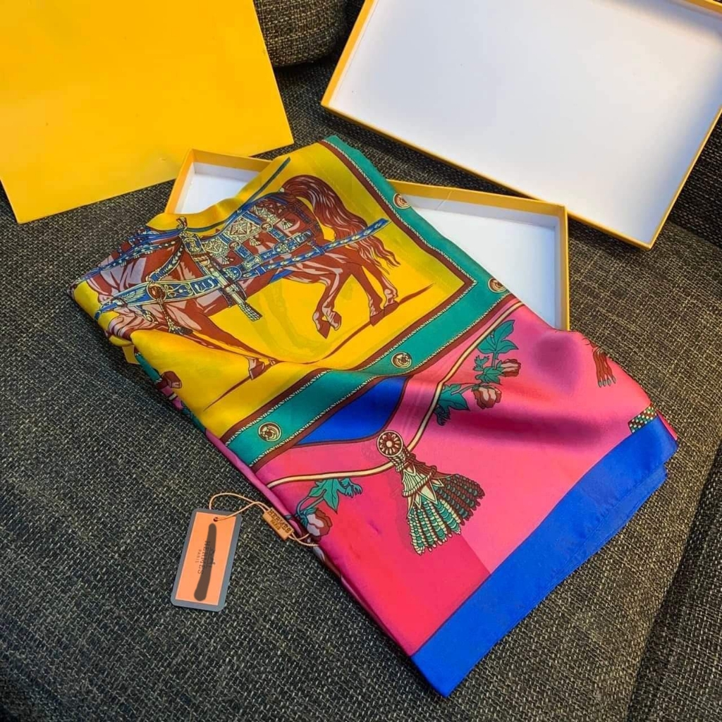 Vintage Silk Scarf